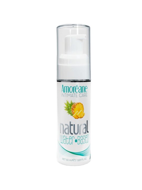 Amoreane Natural - Water-Based Intimate Lubricant with Pineapple Flavour 50 ML