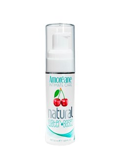 Amoreane Natural - Lubrificante Intimo Base Acqua Aroma Ciliegia 50 ML