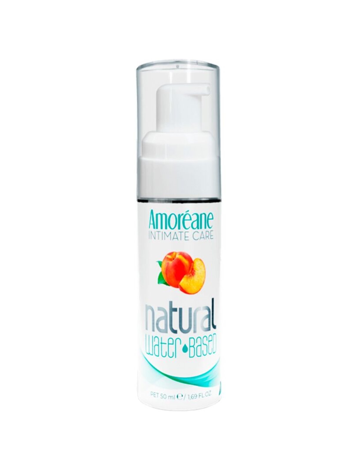 Amoreane Natural - Peach-Scented Water-Based Intimate Lubricant 50 ML