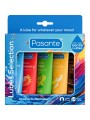 Pasante - Set of 5 Flavoured Water-Based Lubricants 15 ml