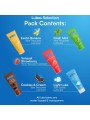 Pasante - Set of 5 Flavoured Water-Based Lubricants 15 ml