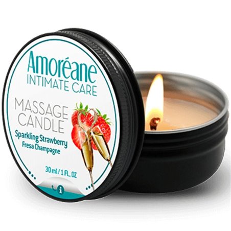 Amoreane Sparkling Strawberry - Massage Candle 30 ml