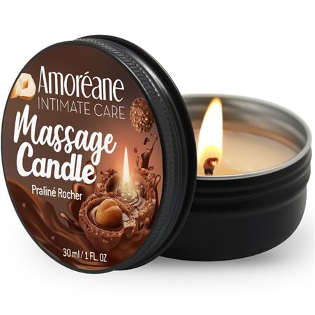 Amoreane Praliné Rocher - Candela da Massaggio 30 ML