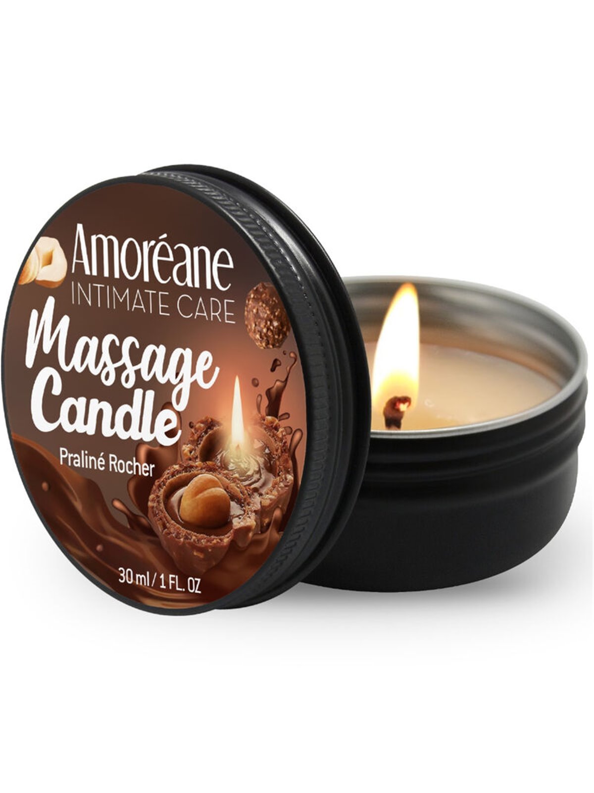Amoreane Praliné Rocher - Massage Candle 30 ml