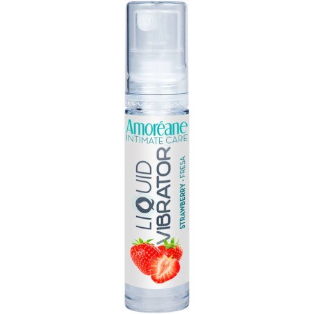 Amoreane - Liquid Vibrator with Strawberry Scent 10 ML