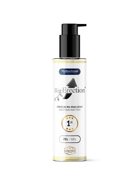 Medica Group BigErection - Gel Intimo per Migliorare l'Erezione 150 ML