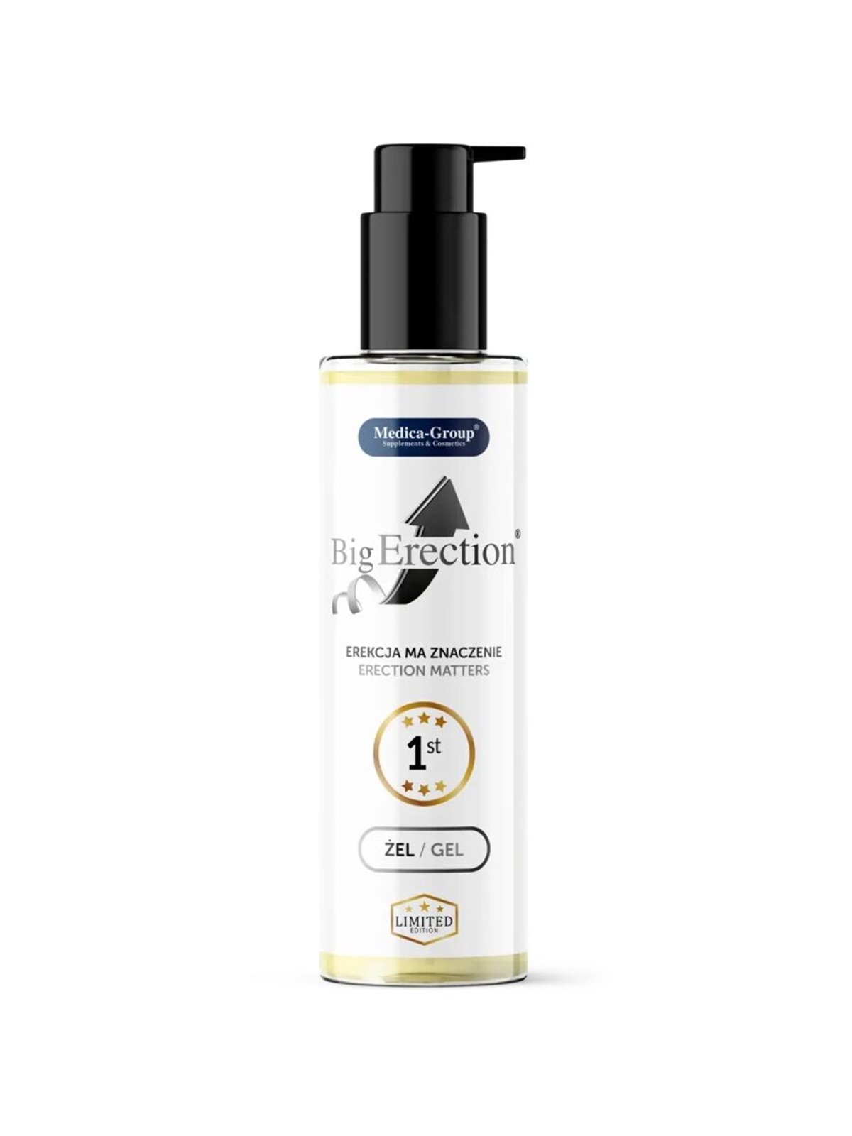 Medica Group BigErection - Gel Intimo per Migliorare l'Erezione 150 ML