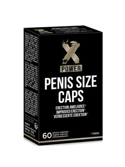 Xpower Penis Size Caps - Erection Enhancement Supplement 60 caps