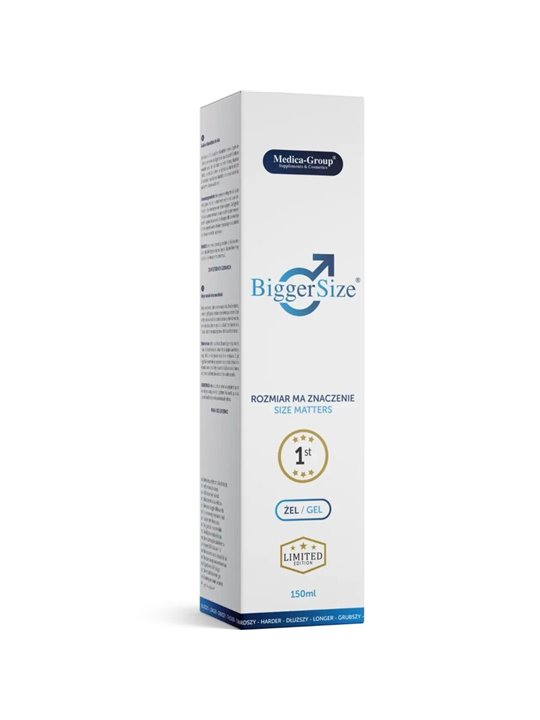 Medica Group BiggerSize - Gel for Penis Enlargement 150 ML