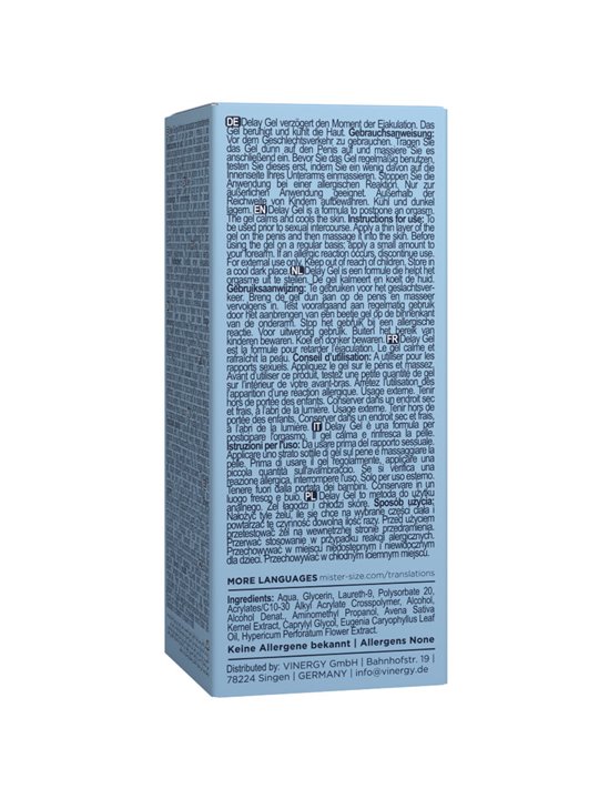 Mister Size Delay - Male Intimate Delay Gel 50 ML