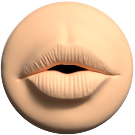 Alive Mini Shot - Realistic Silicone Male Mouth Masturbator