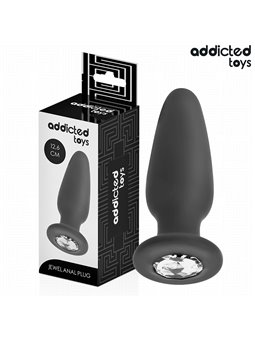 Addicted Toys - Plug Anale con Diamante Taglia L 12,6 Cm