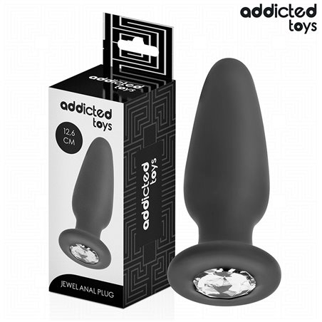 Addicted Toys - Anal Plug with Diamond Size L 12.6 cm