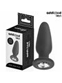 Addicted Toys - Plug Anale con Diamante Taglia M 10,4 Cm