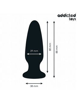 Addicted Toys - Anal Plug with Diamond Size S 8.8 cm