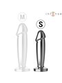 Intense - Plug Anale Dildo Vibrante in Metallo con Telecomando S