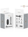 Intense - Plug Anale Dildo Vibrante in Metallo con Telecomando S