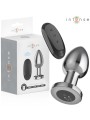 Intense - Plug Anale Vibrante in Metallo con Telecomando Taglia L