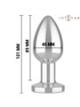 Intense - Metal Vibrating Anal Plug with Remote Control, Size L
