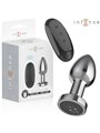 Intense - Plug Anale Vibrante in Metallo con Telecomando Taglia M