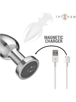 Intense - Plug Anale Vibrante in Metallo con Telecomando Taglia M