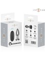 Intense - Plug Anale Vibrante in Metallo con Telecomando Taglia M