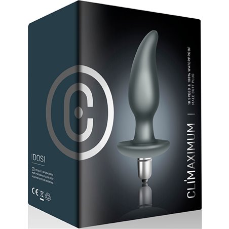 Intense Ross - Vibrating Pink Silicone Anal Plug with Remote Control