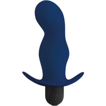 Alive Gladius - Blue Silicone Vibrating Anal Plug