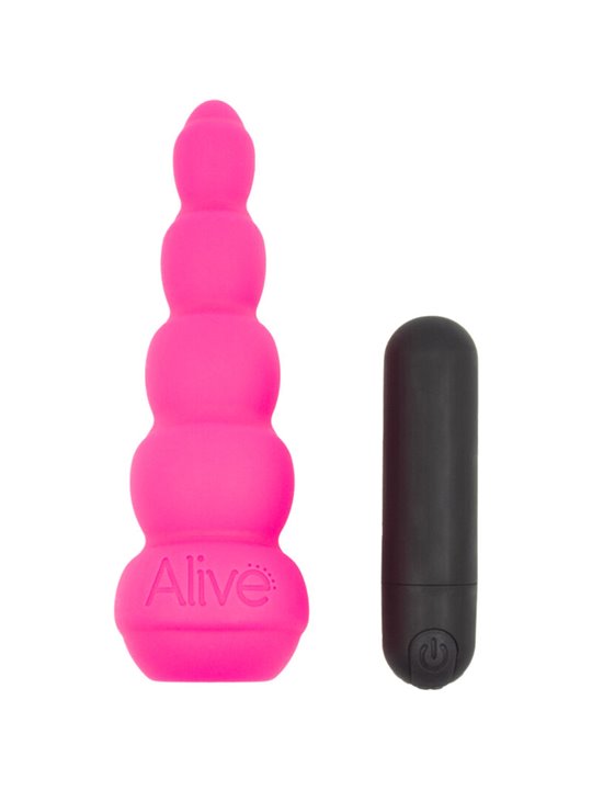Alive Lance Pro - Pink Silicone Anal and Vaginal Stimulator