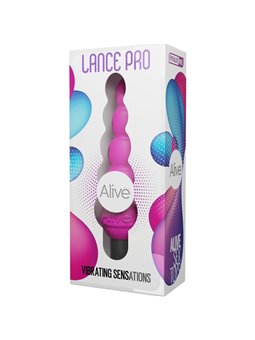 Alive Lance Pro - Stimolatore Anale e Vaginale in Silicone Rosa