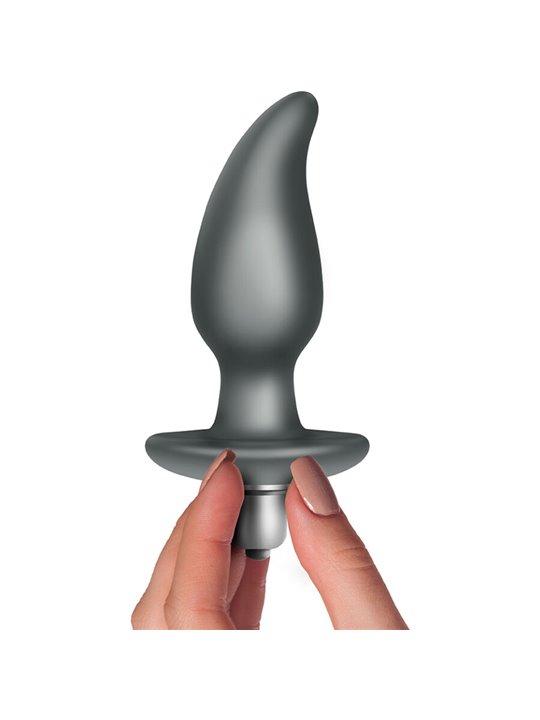 Climaximum Idosi - Plug Anale Vibrante in Silicone Punta Affusolata