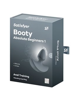 Satisfyer Booty - Vibratore Plug Anale in Silicone per Principianti