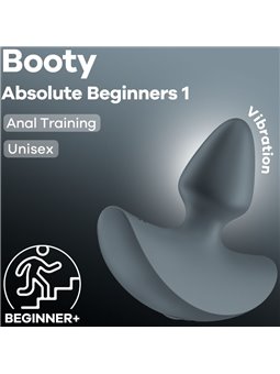 Satisfyer Booty - Vibratore Plug Anale in Silicone per Principianti