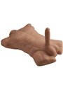 Silexd Apollo L - Mulatto Male Silicone Torso with 17.7 cm Dildo