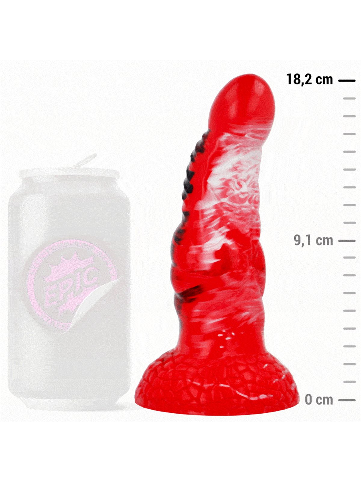 Epic Agnis - Silicone Dildo Inspired by Greek Mythology 18.2 cm