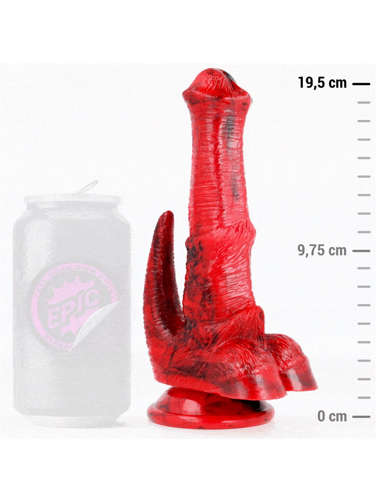 Epic Vulcanus - Dildo in Silicone Ispirato alla Mitologia Greca 19,5 Cm