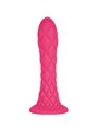 Silexd Dreamy - 18.5 cm Fuchsia Thermoreactive Liquid Silicone Dildo
