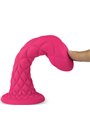 Silexd Dreamy - Dildo Fucsia in Silicone Liquido Termoreattivo 18,5 Cm