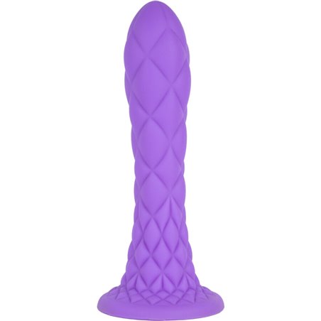 Silexd Dreamy - Dildo Viola in Silicone Liquido Termoreattivo 18,5 Cm