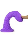 Silexd Dreamy - Dildo Viola in Silicone Liquido Termoreattivo 18,5 Cm