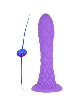 Silexd Dreamy - Purple Thermoreactive Liquid Silicone Dildo 18.5 cm