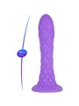 Silexd Dreamy - Dildo Viola in Silicone Liquido Termoreattivo 18,5 Cm