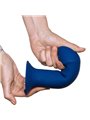 Adrien Lastic Hitsens 1 - Blue Silicone Dildo with Suction Cup 17.7 cm