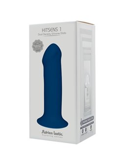 Adrien Lastic Hitsens 1 - Blue Silicone Dildo with Suction Cup 17.7 cm