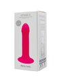 Adrien Lastic Hitsens 2 - Pink Silicone Dildo with Suction Cup 16.8 cm