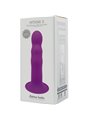 Adrien Lastic Hitsens 3 - Dildo in Silicone Viola con Ventosa 18,2 Cm