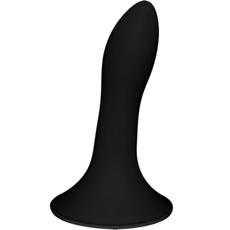 Adrien Lastic Hitsens 5 - Black Silicone Dildo with Suction Cup 12.9 cm