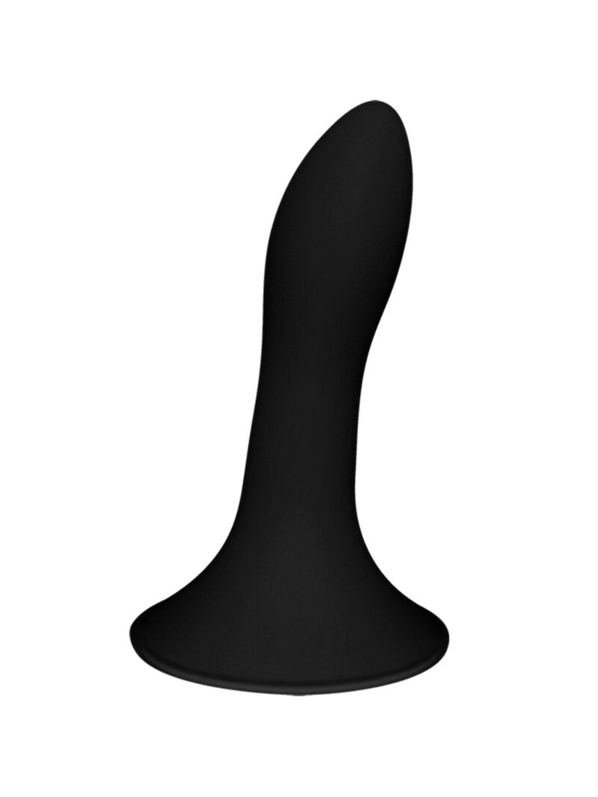 Adrien Lastic Hitsens 5 - Black Silicone Dildo with Suction Cup 12.9 cm