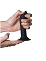 Adrien Lastic Hitsens 5 - Black Silicone Dildo with Suction Cup 12.9 cm