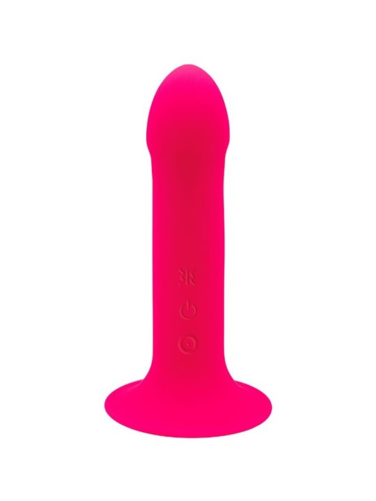 Adrien Lastic Hitsens 2 Vibe - Pink Silicone Vibrating Dildo 17.2 cm